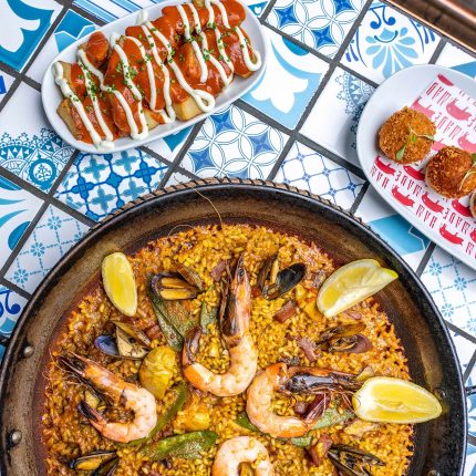 Tapas bars Spanish restaurants the true taste of spain informal dining paella seafood iberico paella