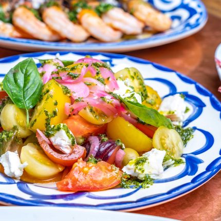 Spanish Restaurant nea me Tapas Bar The True Taste of Spain Informal Dining Cheese Salad Pickled Red Onion